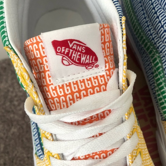 Vans SK8- Mid Pride Sneakers Skateboarding Shoes Men's Multi Sizes - Picture 6 of 7